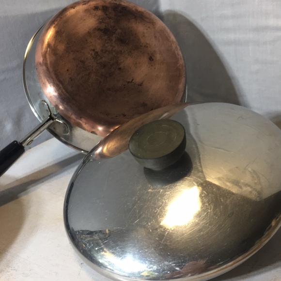 Vintage Paul Revere stainless copper bottom small skillet 7” - Picture 2 of 7
